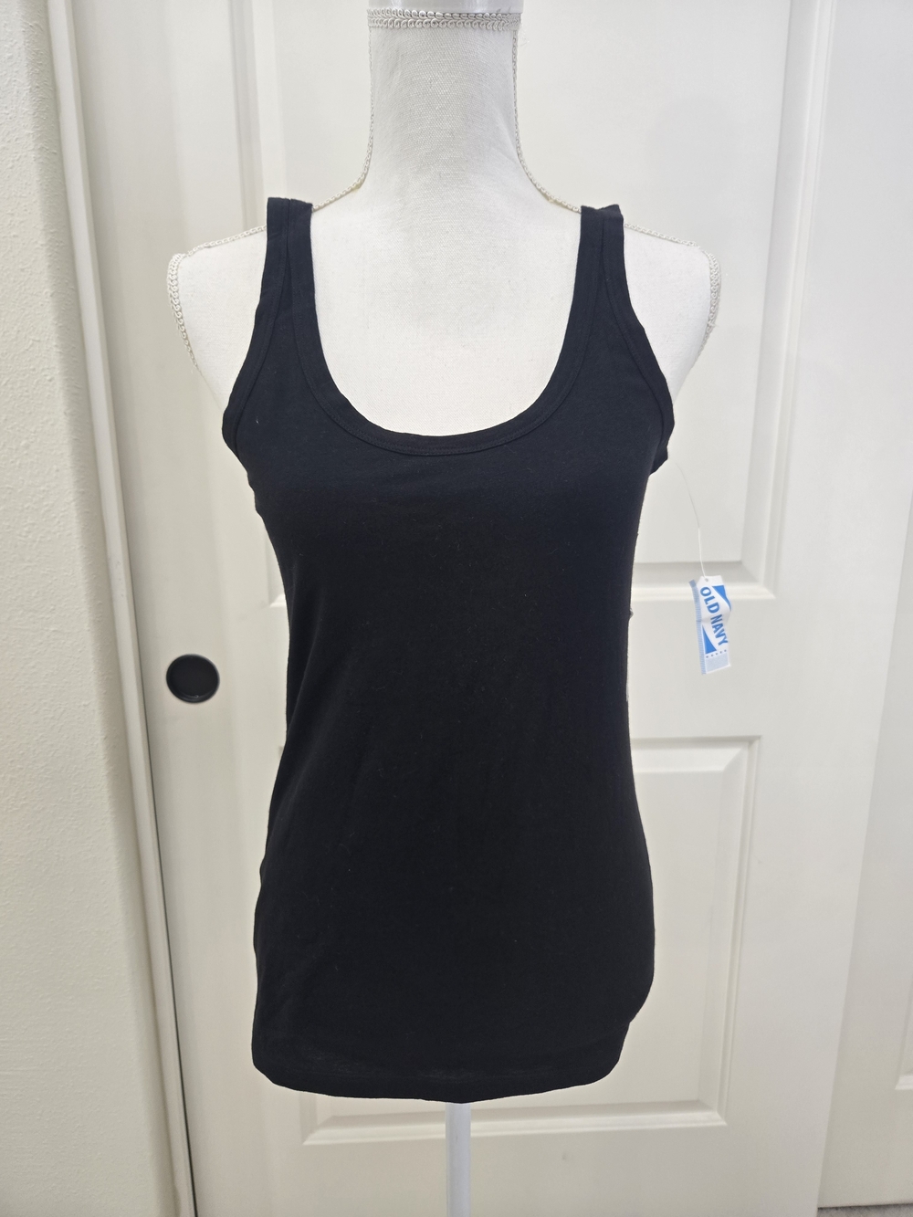 Black Okd Navy Tank-Top